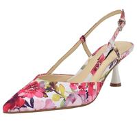Nine West Women's Rhonda Pump, Pink Tea Party Floral Multi 660, 6.5