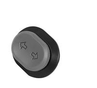 Ninebot MAX G2 Couvercle avant avec bouton clignotant, pièce de rechange en plastique pour restauration du système d'éclairage, gris