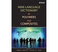 NineLanguage Dictionary of Polymers and Composites by Eloisa B. Mano Hardcover Book E. B. Mano (Auteur)