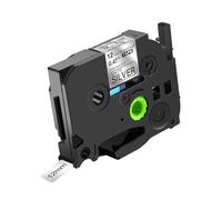 NineLeaf 1 pack de remplacement pour Brother P-touch TZe-M931 TZ-M931 TZeM931 TZM931 AZe 12mm 0.47'' Ruban Noir sur Argent Mat Laminé D'étiquette Recharge Ptouch PT-D200 D450 D400VP E300 Étiqueteuse