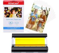 NineLeaf 1 pièce de rechange pour Canon Selphy CP1300 CP1500 CP1200 CP1000 CP910 CP820 Cartes postales KP-36IN KP36 pour imprimante photo Canon Selphy 1 cartouche + 36 (10 x 15 cm)