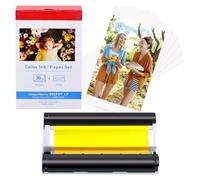 NineLeaf 1 pièce de rechange pour Canon Selphy CP1300 CP1500 CP1200 CP1000 CP910 CP820 Cartes postales KP-36IN KP36 pour imprimante photo Canon Selphy 1 cartouche + 36 (10 x 15 cm)