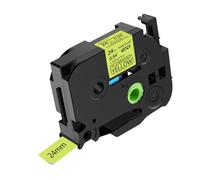 NineLeaf 20x Compatible for Brother TZe-C51 Jaune Fluo Ruban D'étiquette