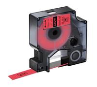 NineLeaf 20x Ruban Rouge 45017 pour Étiqueteuse Compatible avec Dymo D1