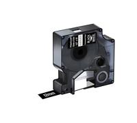 NineLeaf 20x Rubans d'étiquettes Vinyle 1805435 Noir Compatible Dymo Rhino