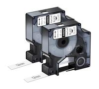 NineLeaf 2x Ruban Clear 45010 pour Étiqueteuse Compatible avec Dymo D1