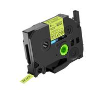 NineLeaf 30x Compatible for Brother TZ TZe-C11 Jaune Fluo Ruban D'étiquette