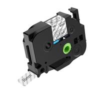 NineLeaf 30x Ruban de Compatible pour Brother P-Touch TZe-161 TZ-161 TZe161 TZ161 AZe 36mm 1,4'' Laminé Cassette d'étiquettes Noir sur Transparent pour étiqueteuse Ptouch PT-9200PC PT-9400 PT-9500PC