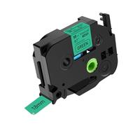 NineLeaf 40x Compatible for Brother P-Touch TZe-741 Vert Ruban D'Étiquette | TZe741 TZ TZ-741 TZe 18mm 0.7'' Noir sur Vert Adhésif Standard Laminé pour P-Touch PT-H300 D450 H300LI D400 P700 Étiqueteuse