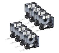 NineLeaf 8x Ruban Clear 45010 pour Étiqueteuse Compatible avec Dymo D1