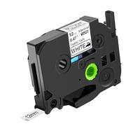 NineLeaf Compatible pour Brother P-touch 12mm TZe-FA231 TZeFA231 TZ-FA231 TZFA231 TZE Ruban Noir sur Blanc Textile Thermocollant Vêtements D'étiquette pour Ptouch PT-Cube D200 D210 D450 D400VP D400