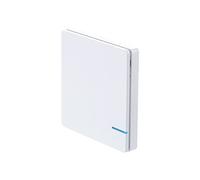 NineLeaf Interrupteur sans fil, bouton poussoir sans câblage, interrupteur de panneau sans fil, interrupteur de lumière à distance étanche pour lampe de maison