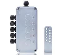 NineLeaf Lot de 1 boîtier de commutation sans fil IP66 pour télécommande d'extérieur IP66 - Type universel, 220-240 V