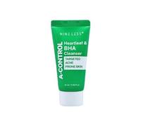 NINELESS - A-Control Heartleaf & BHA Cleanser Mini - Mini nettoyant heartleaf BHA