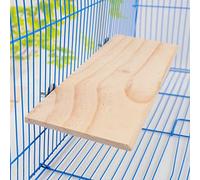 NINESHE Plateforme Debout en Bois Indigène 13 * 28 Le Tremplin de Compagnie Convient à de Nombreux Petits Animaux de Compagnie Tels Que Les Écureuils et Les Perroquets de Hamsters