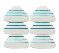 NINESPRING 6 Lingettes pour Silvercrest Lidl Balais Vapeur Steam Mop Recharge Accessoires Microfibre pour Vileda Nettoyeurs Vapeur