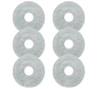 NINESPRING 6 Pcs Lingettes pour Dreame L10s Ultra Gen2/L10s/L10/L20/X40/L40/X50/L50 Pro Ultra, pour Xiaomi X10+/ X20+,Ecovacs Deebot T30 Pro OMNI,T30S Pro Aspirateur,Chiffon de Rechange Réutilisable