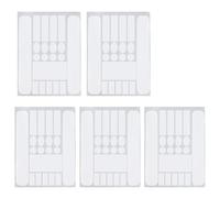 NineSSJLY Lot de 5 Films de Protection Cadre vélo - Film PVC Transparent, imperméable et Durable, protège la Peinture des VTT, vélos de Route et électriques, Facile à Poser.