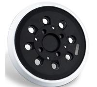 NineSSJLY plateau de ponçage 125 mm, compatible avec BOSCH PEX 300 AE et PEX 400 AE. 8 trous pour l’aspiration des poussières, fixation auto-agrippante, durable et résistant à la chaleur jusqu’à 80 °C