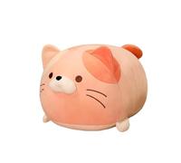 Ninesun Doux Adorable Chaton Oreiller en Peluche, Couleur Rose Joufflu en Peluche Cadeaux de Jouets Poupée, Décoration Créative pour Canapé-lit Une Utilisation Personnelle à la Maison et au Bureau