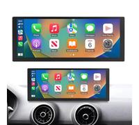 Ninetom Autoradio 10,25 Pouces, CarPlay/Android Auto/Mirrorlink/Navigation pour 2018-2022 Audi Q2 avec système MIB2, écran Tactile amélioré