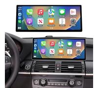 Ninetom Autoradio 12,3 Pouces avec écran Tactile pour BMW X5/X6 E70 E71 (2011-2013) avec système CIC, Compatible Apple CarPlay/Android Auto/Mirrorlink/Navigation GPS, Mise à Niveau de l'autoradio