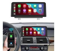 Ninetom Autoradio à écran Tactile 10,25'' pour BMW X5/X6 E70 E71 2007-2010 avec système CCC, Prise en Charge Carplay/Android Auto/Mirrorlink/Navigation, Mise à Niveau de l'affichage stéréo de Voiture