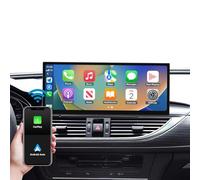 Ninetom Autoradio avec écran Tactile 12,3 Pouces, CarPlay sans Fil et Android Auto pour Audi A6 A7 2011-2018, avec système 3G MMI/RMC, Compatible MirrorLink, Appareil Photo, Navigation, Siri
