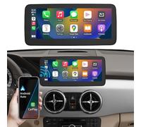 Ninetom Autoradio écran Tactile 10,25" avec Carplay sans Fil et Android Auto pour 2013-2015 Mercedes Benz GLK Classe X204 NTG4.5/4.7, Prise en Charge Mirrorlink, caméra, Navigation