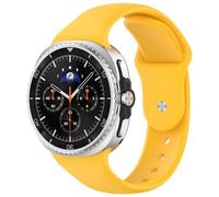 NineXuan Bracelet de rechange classique en silicone souple et respirant pour Samsung Galaxy Watch 8/8 - Boucle inversée - Pour homme et femme, taille unique, Silicone, Pas de gemme