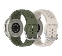 NineXuan Bracelet de rechange en silicone souple 20 mm pour montre connectée Hama 8900 3,6 cm, Medium, Silicone, Pas de pierre précieuse