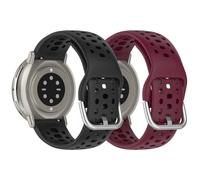 NineXuan Bracelet de rechange en silicone souple 20 mm pour montre connectée Hama 8900 3,6 cm, Medium, Silicone, Pas de pierre précieuse