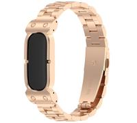 NineXuan Bracelet en acier inoxydable pour Google Fitbit Air, bracelet réglable en métal pour tracker d'activité Google Fitbit Air, Medium, Silicone, Pas de pierre précieuse