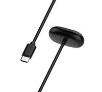 NineXuan Câble de charge compatible avec Google Fitbit Air, chargeur de rechange USB de type C, station de charge pour tracker de fitness Google Fitbit Air, accessoire de type C, noir