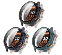 NineXuan Coque de protection pour OnePlus Watch 4, coque de protection complète pour Oppo Watch X3, coque de protection d'écran rigide en polycarbonate (lot de 3)