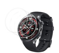 NineXuan Lot de 3 films de protection d'écran compatibles avec OnePlus Watch 3/2R, HD transparent, résistant aux chocs, en verre trempé, accessoires pour montre intelligente (Watch 3)