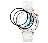 NineXuan Lot de 3 films de protection d'écran pour Huawei Watch GT6/GT6 Pro/GT5/GT5 Pro/GT4, dureté 9H, HD transparent, sans bulles, anti-rayures, film trempé (GT5 Pro 42 mm)