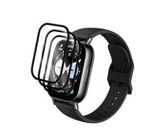 NineXuan Lot de 3 films de protection d'écran pour Redmi Watch 6/5/5 Active/5 Lite, dureté 9H, HD transparent, sans bulles, anti-rayures, film trempé (Watch 5 Lite)