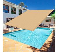 Ning Voile d'ombrage pour balcon, terrasse, jardin, facile à installer avec corde gratuite 1,2 x 1,2 m