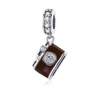 NINGAN 925 Charm Perles En Argent Sterling Lapin, éLéPhant, Tortue Et Chiot, Adapté Aux Bracelets Et Colliers Pour Femmes Cadeau D'Anniversaire