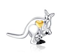 NINGAN Bijoux Sur Le Thème Des Animaux Charme Pour Bracelets Perles En Argent 925 Pour Bracelets Pour Femmes Colliers Pendentif Pendant Pour La Saint-Valentin Fête Des Mères Joyeux Anniversaire