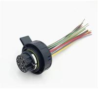 ningqonggongshi Prise capteur Voiture 420973716 Compatible avec Q5 A4 A5 A6 A6L A7 Connecteur De Transmission 16 Broches 0B5 DL501 TCM avec Câbles 420 973 716