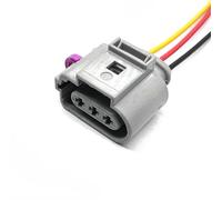 ningqonggongshi Prise capteur Voiture Connecteur De Capteur De Vilebrequin À 3 Broches 1J09737236 1J0973723G 3,5 Mm pour Feu Antibrouillard Automatique, Prise Mâle/Femelle