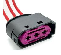 ningqonggongshi Prise capteur Voiture Connecteurs De Câbles Électriques De Voiture À 3 Broches Connecteur Femelle Étanche Compatible avec VW pour Bora pour Golf pour J&etta 1J0937773