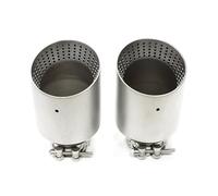 NingRuiBhd Embout D'échappement Pour VW Pour GTI Pour MK7 Pour Golf 7 1 Pièces Système Pointe D'échappement Voiture Acier Inoxydable Mat Tuyau Buse 60MM 63mm Pointe Silencieux (Size : ID51MM OD101MM)