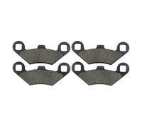 NingRuiBhd pour Polaris pour RZR570 pour RZR 570 pour EPS 2012 2013 2014 2015 2016 2017 2018 2019 Plaquettes De Frein Avant Arrière Moto Plaquette Frein Vélo(2 Pairs Rear)