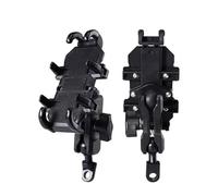 NingRuiBhd Smartphone Support Téléphone Support Téléphone Moto Et Vélo Amortisseur Chocs Rotatif À 360° Support Navigation Antichoc(B Rearview Mirror)