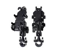 NingRuiBhd Smartphone Support Téléphone Support Téléphone Moto Et Vélo Amortisseur Chocs Rotatif À 360° Support Navigation Antichoc(A Handlebar)
