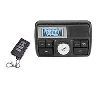 NINGWANG Moto Audio MP3 Radio SystèMe de Son Haut-Parleurs StéRéO éTanche FM 5 Fonctions D'éGalisation éCran LCD USB / / TF Noir 508092
