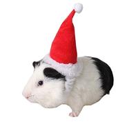 NINGYE Petit bonnet de Noël pour lapin, hamster, cochon d'Inde, rat